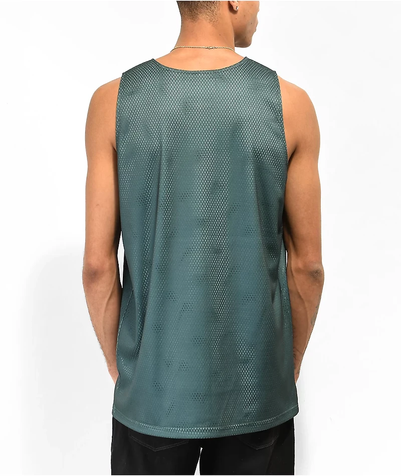 Paterson Challenger Green Reversible Basketball Jersey