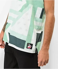 Paterson Challenger Green Reversible Basketball Jersey