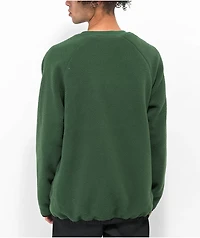 Paterson Cozy Pullover Dark Green Sweatshirt
