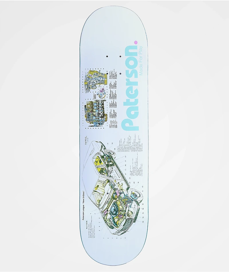 Paterson Joyride 8.5" Skateboard Deck