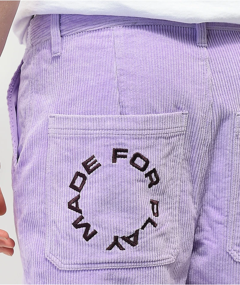 Paterson Lavender Corduroy Shorts