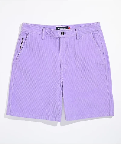Paterson Lavender Corduroy Shorts