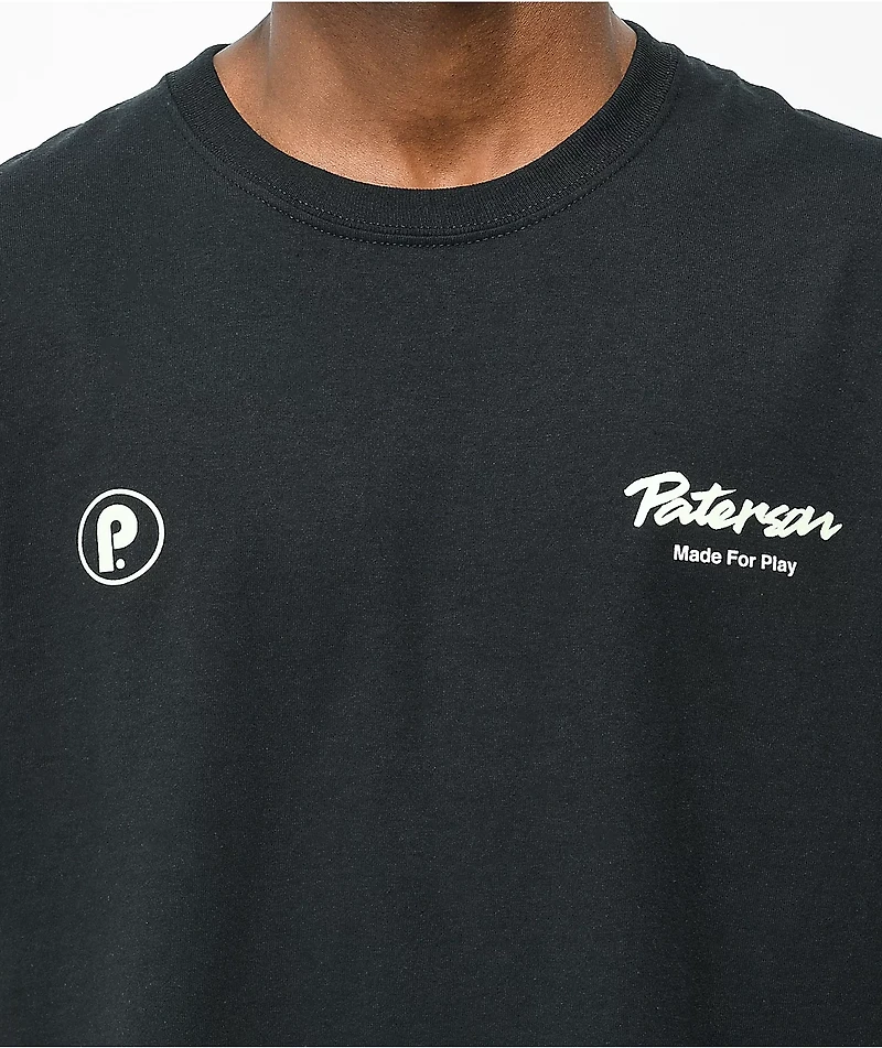 Paterson Made For Play Black T-Shirt