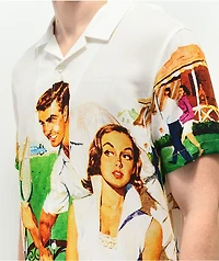 Paterson Montclair White Short Sleeve Button Up Shirt