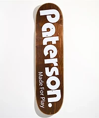 Paterson Racer 8.5" Skateboard Deck