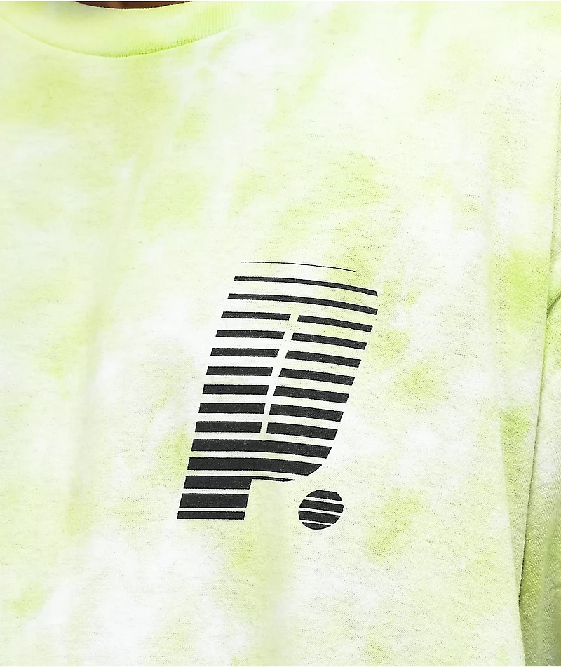 Paterson Retro Court Green Tie Dye T-Shirt