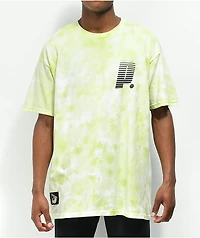 Paterson Retro Court Green Tie Dye T-Shirt