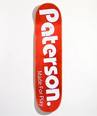 Paterson Standard 8.25" Skateboard Deck