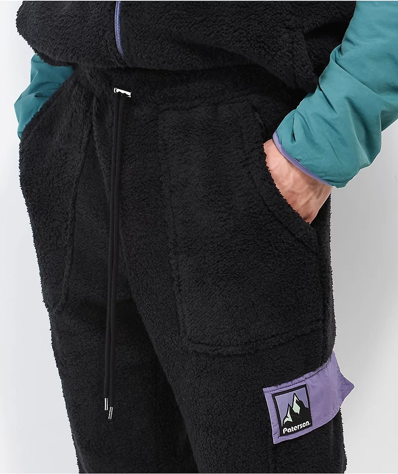 Paterson Summit Black Fleece Sweatpants