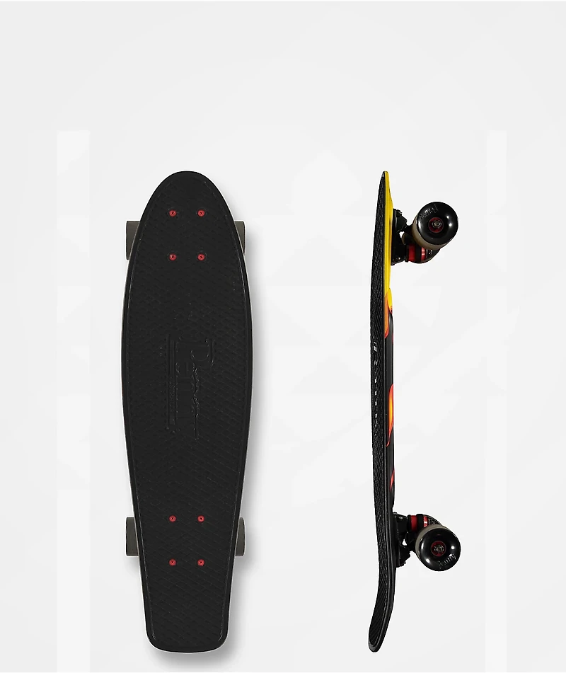 Penny Nickel Flames 27" Cruiser Skateboard Complete