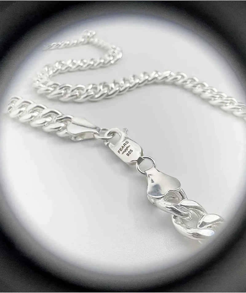 Personal Fears 7mm Stainless Steel Cuban Chain Necklace