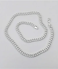 Personal Fears 7mm Stainless Steel Cuban Chain Necklace
