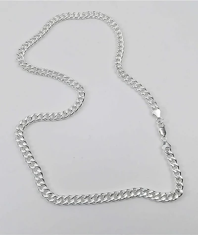 Personal Fears 7mm Stainless Steel Cuban Chain Necklace