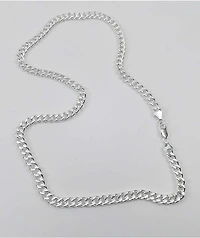 Personal Fears 7mm Stainless Steel Cuban Chain Necklace