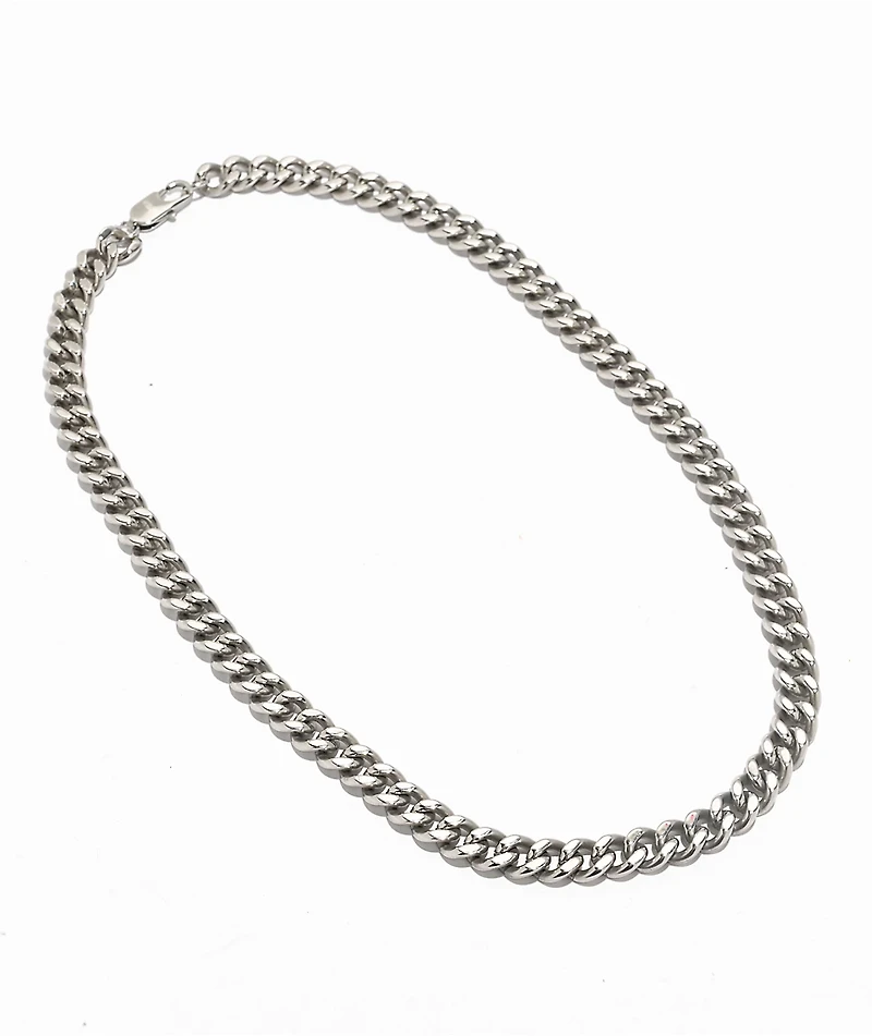 Personal Fears 9mm Stainless Steel Cuban Chain Necklace