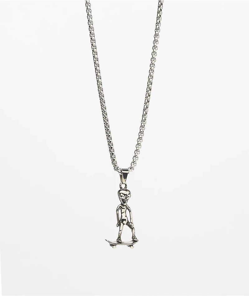 Personal Fears Alien Skater 22" Chain Necklace