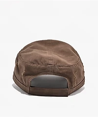 Personal Fears Comrade Brown Wash Cadet Hat