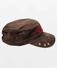 Personal Fears Comrade Brown Wash Painter Hat