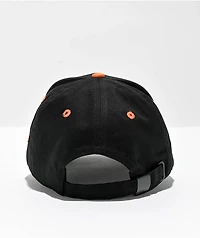Personal Fears Flame Race Black Strapback Hat