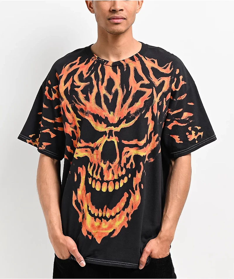 Personal Fears Hellfire Black T-Shirt