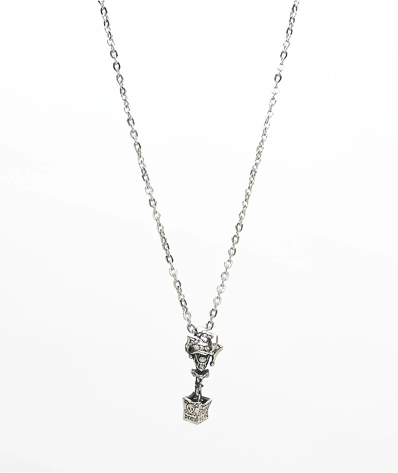 Personal Fears Jack In The Box 3mm Rolo Necklace