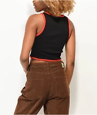 Personal Fears Puppy Dog Ribbed Crop Tank Top