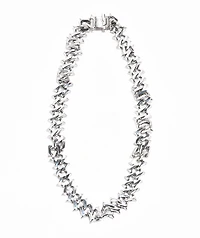 Personal Fears Raptor Link 17" Silver Chain Necklace