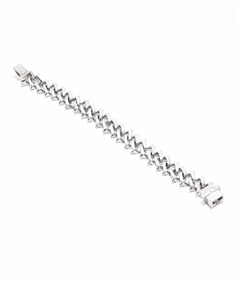 Personal Fears Raptor Link 7" Silver Bracelet