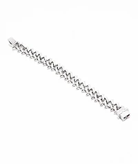 Personal Fears Raptor Link 7" Silver Bracelet