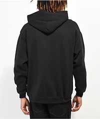 Personal Fears Skull Rhinestone Black Hoodie