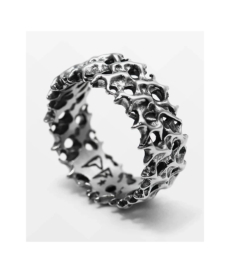 Personal Fears Sludge Silver Ring