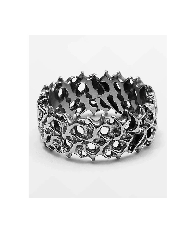 Personal Fears Sludge Silver Ring