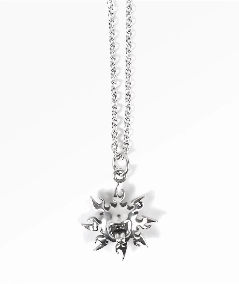 Personal Fears Sun 22" Stainless Steel Chain Necklace