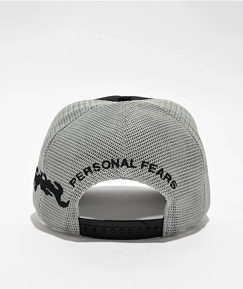Personal Fears Unhinged 2.0 Black & Grey Trucker Hat