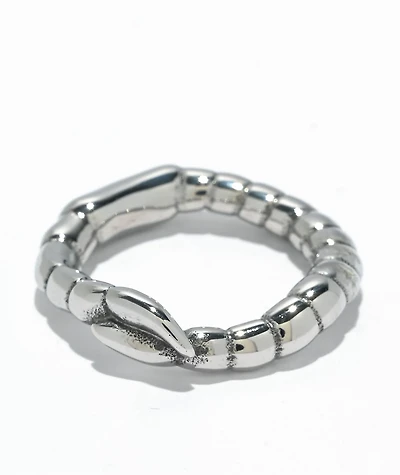 Personal Fears Wurm Silver Ring