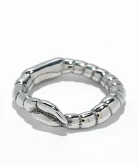 Personal Fears Wurm Silver Ring