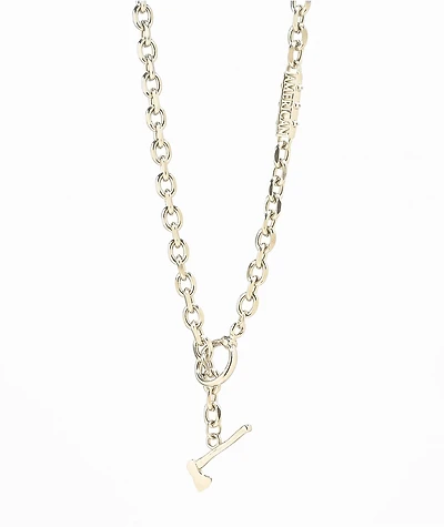 Personal Fears x American Psycho Axe Silver Necklace
