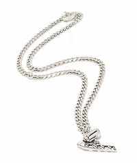 Personal Fears x American Psycho Nail Gun Silver Necklace
