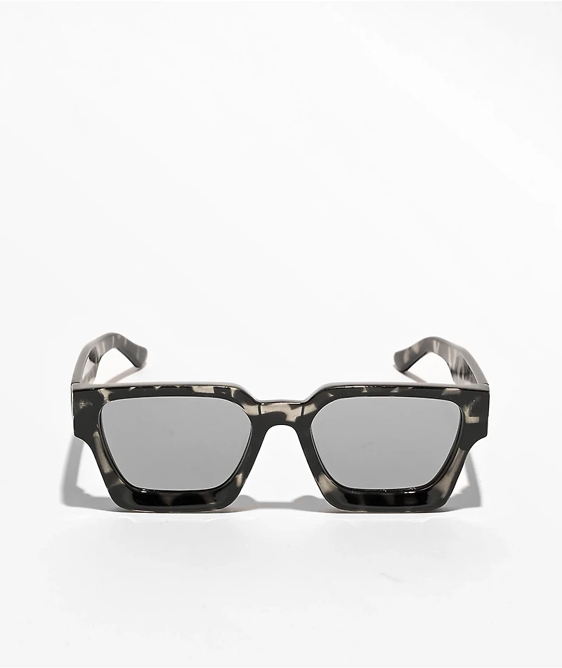 Petals & Peacocks Optimistics Black Mirror Tortoise Sunglasses