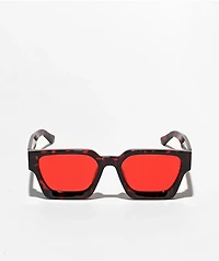 Petals & Peacocks Optimistics Rose Tortoise Sunglasses