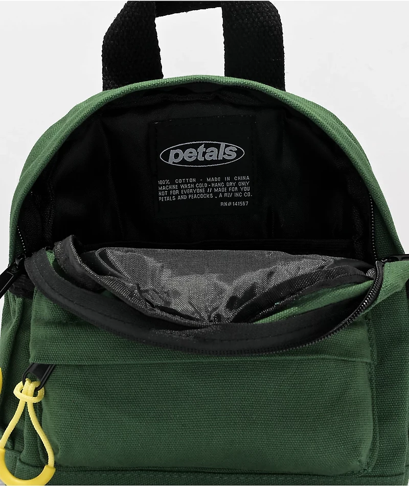 Petals & Peacocks Sport Pine Mini Backpack