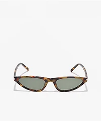 Petals and Peacocks Beller Green & Black Sunglasses