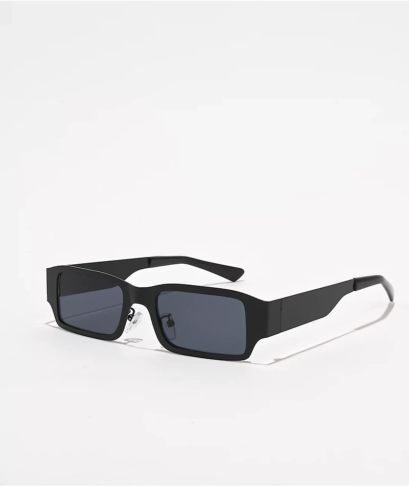 Petals and Peacocks Black Metal Sunglasses
