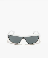 Petals and Peacocks Blazen White & Grey Sunglasses