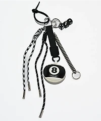 Petals and Peacocks Crazy Eights Bag Charm