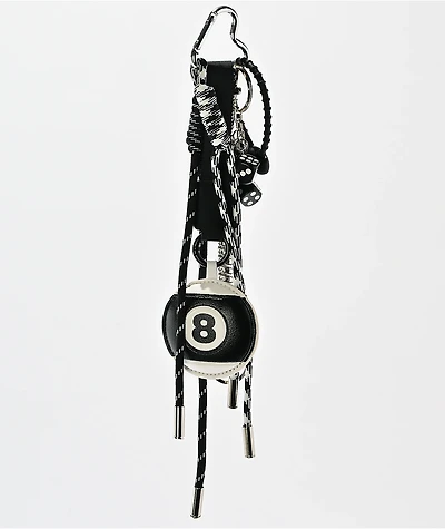 Petals and Peacocks Crazy Eights Bag Charm