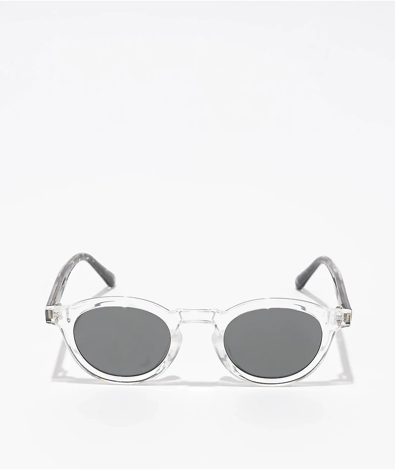 Petals and Peacocks Denor Transparent & Black Tortoise Sunglasses