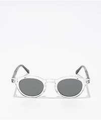 Petals and Peacocks Denor Transparent & Black Tortoise Sunglasses