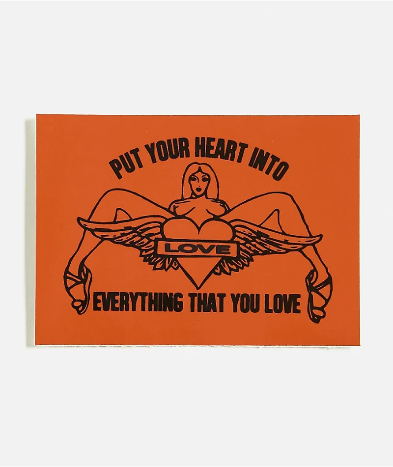 Petals and Peacocks Everything You Love Sticker