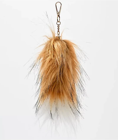 Petals and Peacocks Foxy Brown Bag Charm